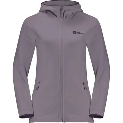 JACK WOLFSKIN BAISELBERG HOODED FZ W - dzika roślina - kurtka polarowa JACK WOLFSKIN BAISELBERG HOODED FZ W - dzika roślina - kurtka polarowa