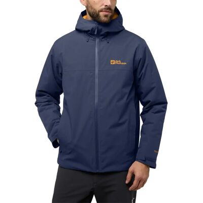 Jack Wolfskin Wisper Wasserdichte Isolierte Jacke - Herren - Midnight Sky - L Jack Wolfskin Wisper Wasserdichte Isolierte Jacke - Herren - Midnight Sky - L