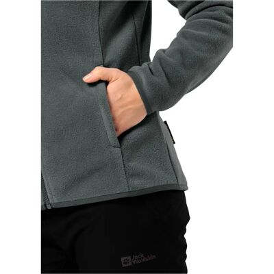 JACK WOLFSKIN MOONRISE FZ W - Fleecejacke - sportlich JACK WOLFSKIN MOONRISE FZ W - Fleecejacke - sportlich