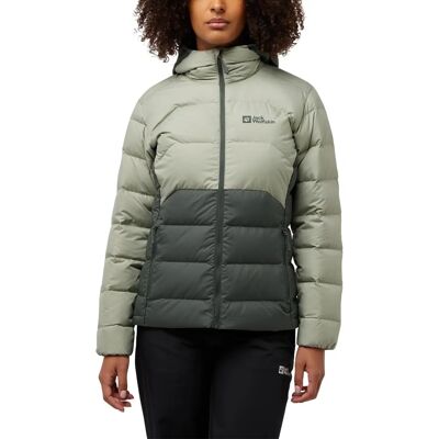 Jack Wolfskin Ather Down Hoody W Zielony - Kurtka Jack Wolfskin Ather Down Hoody W Zielony - Kurtka