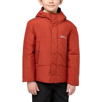 JACK WOLFSKIN Snowbear JKT K - Bambini, 128, rosso JACK WOLFSKIN Snowbear JKT K - Bambini, 128, rosso