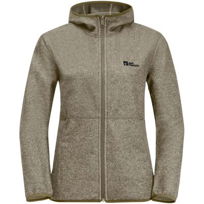 JACK WOLFSKIN TANNENSPUR JKT W Brown Women - Fleece Jacket JACK WOLFSKIN TANNENSPUR JKT W Brown Women - Fleece Jacket