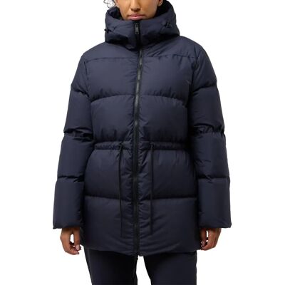 Jack Wolfskin Dunkel Marine Wasserabweisende Winddichte Damenjacke Jack Wolfskin Dunkel Marine Wasserabweisende Winddichte Damenjacke