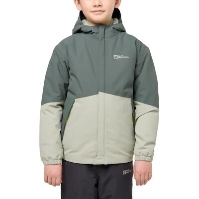 JACK WOLFSKIN BLOCKY JACKET K - Giacca per bambini impermeabile calda JACK WOLFSKIN BLOCKY JACKET K - Giacca per bambini impermeabile calda