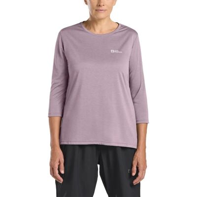 JACK WOLFSKIN CROSSTRAIL 3/4 T - Lätt, Andningsbar, Högpresterande T-shirt JACK WOLFSKIN CROSSTRAIL 3/4 T - Lätt, Andningsbar, Högpresterande T-shirt