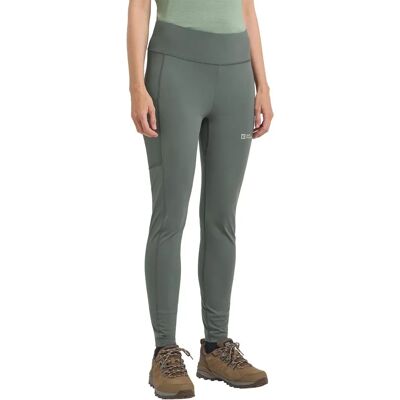 Jack Wolfskin Klintal Tights W - Atmungsaktiv, Hohe Taille, Sicherer Oberschenkeltasche Jack Wolfskin Klintal Tights W - Atmungsaktiv, Hohe Taille, Sicherer Oberschenkeltasche