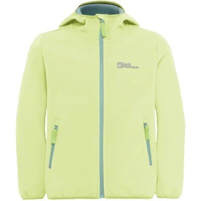 Jack Wolfskin FOURWINDS JACKET Bambini Giacca softshell - verde Jack Wolfskin FOURWINDS JACKET Bambini Giacca softshell - verde