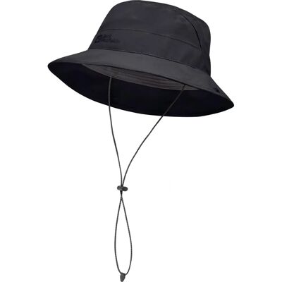 Jack Wolfskin Mesh Hat Unisex L - Solhatt - svart/grå Jack Wolfskin Mesh Hat Unisex L - Solhatt - svart/grå