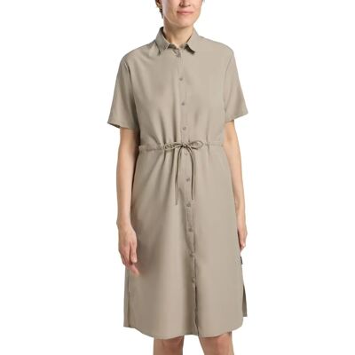 Jack Wolfskin Waimea Klänning W - UV-skydd - Sten Jack Wolfskin Waimea Klänning W - UV-skydd - Sten