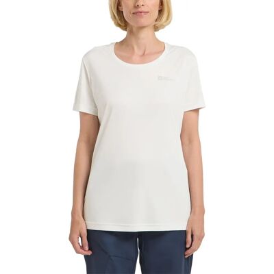 Jack Wolfskin Damen Tech T W - Kurzarm - Weiß - Gr. S (36) Jack Wolfskin Damen Tech T W - Kurzarm - Weiß - Gr. S (36)