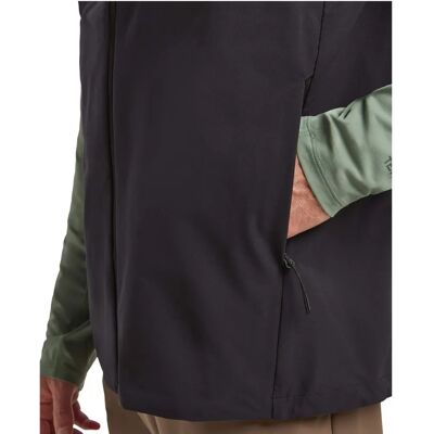 JACK WOLFSKIN PRELIGHT STRIDE VEST M - Leichte Winddichte Softshell - Schwarz JACK WOLFSKIN PRELIGHT STRIDE VEST M - Leichte Winddichte Softshell - Schwarz