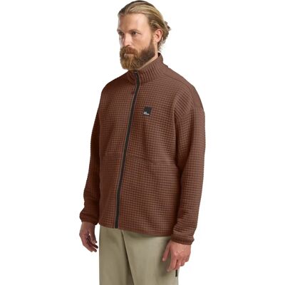 Jack Wolfskin MOGARI FZ M - Atmungsaktive Waffelfleece Jacke - Herren Jack Wolfskin MOGARI FZ M - Atmungsaktive Waffelfleece Jacke - Herren