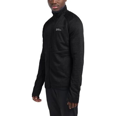 JACK WOLFSKIN TAIGA FZ M - Czarny - M - Kurtka JACK WOLFSKIN TAIGA FZ M - Czarny - M - Kurtka