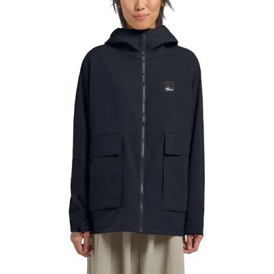JACK WOLFSKIN TERRACADE JKT W - Wiatroszczelna, Wodoodporna, Niebieska - Kurtka JACK WOLFSKIN TERRACADE JKT W - Wiatroszczelna, Wodoodporna, Niebieska - Kurtka