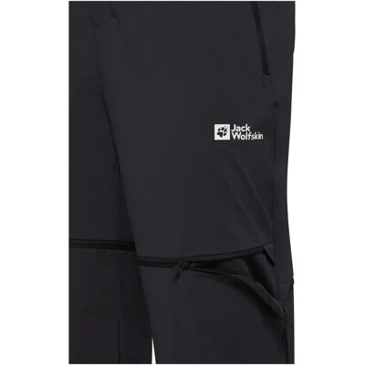 Jack Wolfskin Hikeout Zip Off Hose M 58S - Trekkinghose - schwarz Jack Wolfskin Hikeout Zip Off Hose M 58S - Trekkinghose - schwarz
