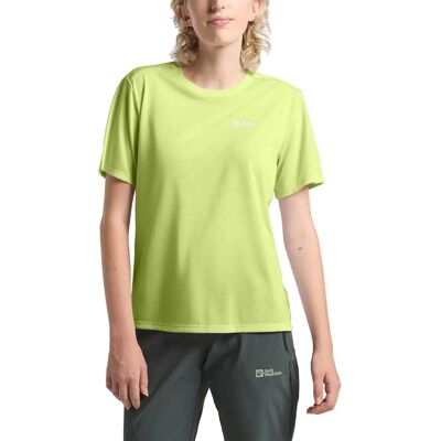 Jack Wolfskin VONNAN S/S T W - Toiminnallinen T-paita - vihreä Jack Wolfskin VONNAN S/S T W - Toiminnallinen T-paita - vihreä