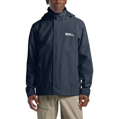 Jack Wolfskin Men's Tempest 2L Texapore Core Jacket - Midnight Sky Jack Wolfskin Men's Tempest 2L Texapore Core Jacket - Midnight Sky