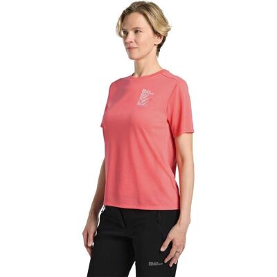 Jack Wolfskin Vonnan Graphic T-shirt - Dam Jack Wolfskin Vonnan Graphic T-shirt - Dam