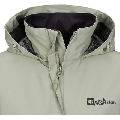 Jack Wolfskin Damen Trailtime 2L Jkt - Regenjacke - grün XL Jack Wolfskin Damen Trailtime 2L Jkt - Regenjacke - grün XL