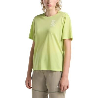 Jack Wolfskin VONNAN GRAPHIC T W - Gerecycled sportshirt Jack Wolfskin VONNAN GRAPHIC T W - Gerecycled sportshirt