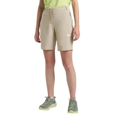 JACK WOLFSKIN Hikeout Shorts W - Lettvekts, værbestandige shorts for fjellturer JACK WOLFSKIN Hikeout Shorts W - Lettvekts, værbestandige shorts for fjellturer