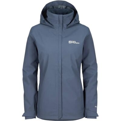 Jack Wolfskin Damen Tempset Texapore Core 2L Jacke - Mitternachtshimmel Jack Wolfskin Damen Tempset Texapore Core 2L Jacke - Mitternachtshimmel
