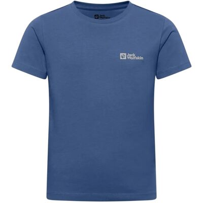 Jack Wolfskin Kinder Blauw Sportshirt - Maat 128 Jack Wolfskin Kinder Blauw Sportshirt - Maat 128