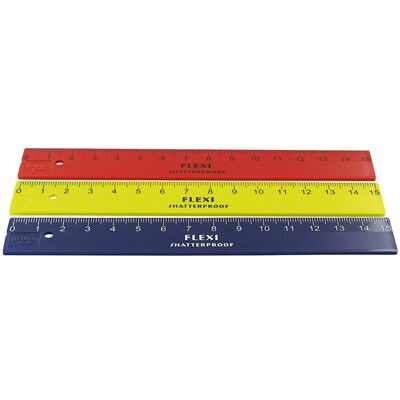 Wedo - Lineal FLEXI 17 cm - Plastik - 150 mm - Ruler Wedo - Lineal FLEXI 17 cm - Plastik - 150 mm - Ruler