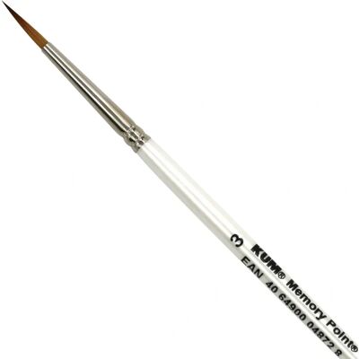Kum Memory Point Brush Holz Rundspitze Gr. 3 - Pinceau Kum Memory Point Brush Holz Rundspitze Gr. 3 - Pinceau