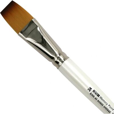 Brocha Kum Memory Point Plana 24 - Pincel de pintura Brocha Kum Memory Point Plana 24 - Pincel de pintura