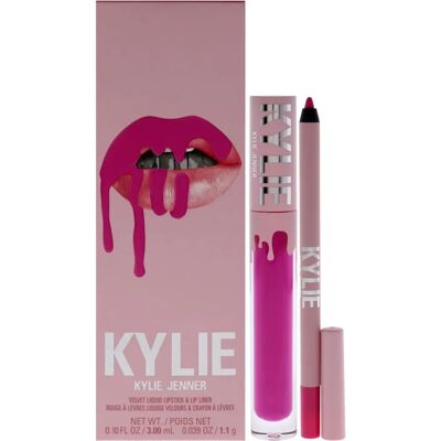 Kylie Cosmetics Velvet Lip Kit - Zestowy/Różowy - Lip Kit Kylie Cosmetics Velvet Lip Kit - Zestowy/Różowy - Lip Kit