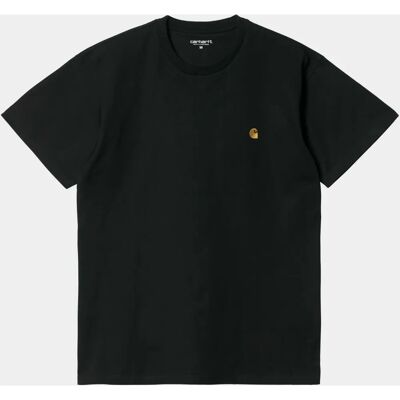 Camiseta Carhartt S/S Chase (I026391) - negra (I026391-00FXX) Camiseta Carhartt S/S Chase (I026391) - negra (I026391-00FXX)