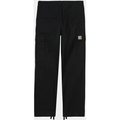 Carhartt Regular Cargo Byxor Columbia Ripstop (I032467) - svarta tvättade Carhartt Regular Cargo Byxor Columbia Ripstop (I032467) - svarta tvättade