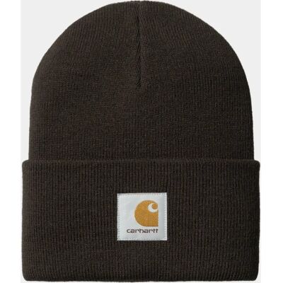 Bonnet en acrylique Carhartt WIP - Tabac - Chapeau - Publicité Bonnet en acrylique Carhartt WIP - Tabac - Chapeau - Publicité