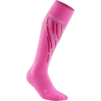 CEP Pink Ski Thermo Socken - Damen Kompressionssocken CEP Pink Ski Thermo Socken - Damen Kompressionssocken