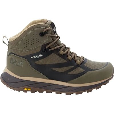 Bottes de Randonnée Imperméables Jack Wolfskin TerraVenture Texapore Mid - Homme - Marron Bottes de Randonnée Imperméables Jack Wolfskin TerraVenture Texapore Mid - Homme - Marron