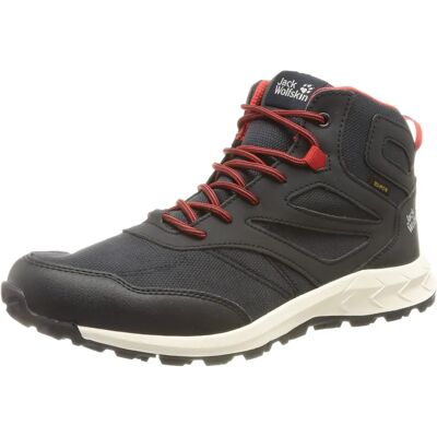 Dziecięce buty trekkingowe Jack Wolfskin Woodland Texapore Mid - Wodoodporne Dziecięce buty trekkingowe Jack Wolfskin Woodland Texapore Mid - Wodoodporne