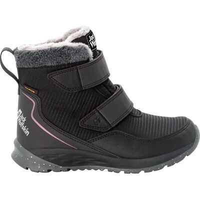 Stivaletti invernali Jack Wolfskin Polar Wolf Texapore Mid VC Bambini (4036174) - phantom/pink Stivaletti invernali Jack Wolfskin Polar Wolf Texapore Mid VC Bambini (4036174) - phantom/pink