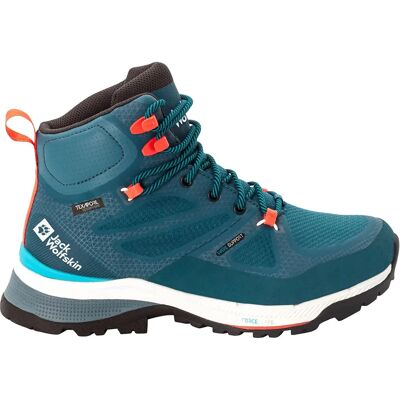 Jack Wolfskin Force Striker Texapore Mid - Niebieski / Koral - 37,5 - Buty trekkingowe Jack Wolfskin Force Striker Texapore Mid - Niebieski / Koral - 37,5 - Buty trekkingowe