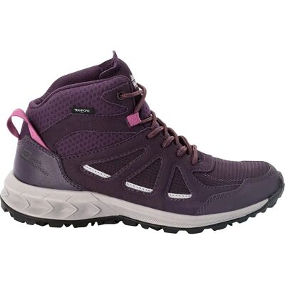 JACK WOLFSKIN Woodland 2 Texap Mid Lila - Chaussure de randonnée JACK WOLFSKIN Woodland 2 Texap Mid Lila - Chaussure de randonnée