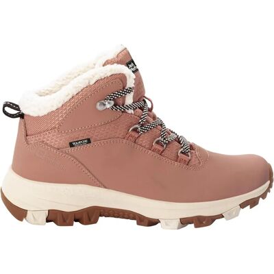 Jack Wolfskin Everquest Texapore Mid Różowe - Buty Zimowe Jack Wolfskin Everquest Texapore Mid Różowe - Buty Zimowe