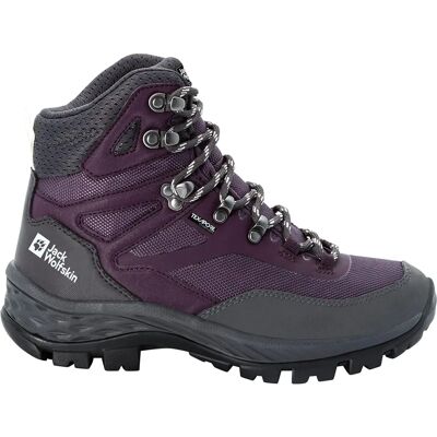 Jack Wolfskin Rebellion Guide Texapore Mid - Fioletowe - Buty trekkingowe Jack Wolfskin Rebellion Guide Texapore Mid - Fioletowe - Buty trekkingowe
