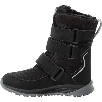 JACK WOLFSKIN POLAR BOOT TEXAPORE HIGH VC K - Winterstiefel, schwarz-grau, Kinder JACK WOLFSKIN POLAR BOOT TEXAPORE HIGH VC K - Winterstiefel, schwarz-grau, Kinder