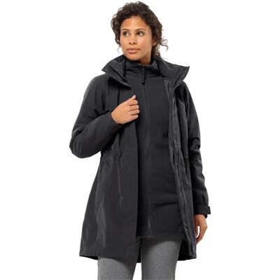 Jack Wolfskin Ottawa Women's 3-in-1 Waterproof Jacket Jack Wolfskin Ottawa Women's 3-in-1 Waterproof Jacket