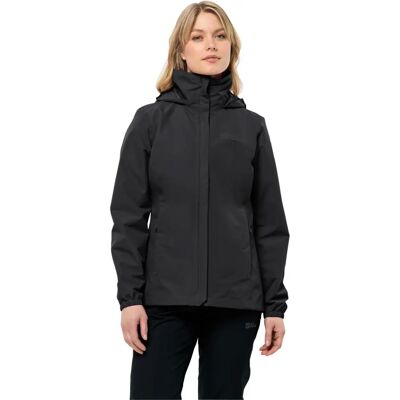 Jack Wolfskin Damen Stormy Point 2L Wasserdichte Atmungsaktive Jacke - XL Jack Wolfskin Damen Stormy Point 2L Wasserdichte Atmungsaktive Jacke - XL