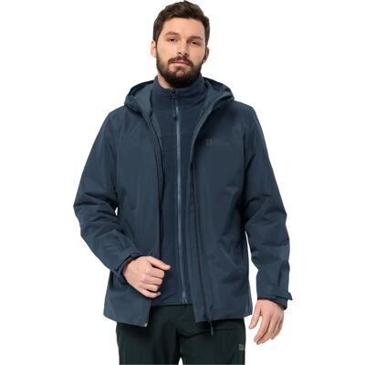 Jack Wolfskin Taubenberg 3-in-1-Jacke M - Nachtblau Jack Wolfskin Taubenberg 3-in-1-Jacke M - Nachtblau