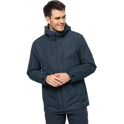 Jack Wolfskin Herren Taubenberg 3-in-1 Wasserdichte Jacke - Außen Wasserfest Winddicht Atmungsaktiv Jack Wolfskin Herren Taubenberg 3-in-1 Wasserdichte Jacke - Außen Wasserfest Winddicht Atmungsaktiv