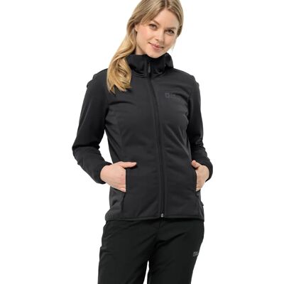 Jack Wolfskin WINDHAIN HOODY W Softshell Jacke - Softshell Jacke Jack Wolfskin WINDHAIN HOODY W Softshell Jacke - Softshell Jacke