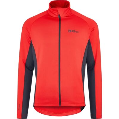 Jack Wolfskin Morobbia FZ Κόκκινο - Φλις μπουφαν Jack Wolfskin Morobbia FZ Κόκκινο - Φλις μπουφαν