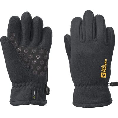 Rękawice polarowe dla dzieci Jack Wolfskin - Czarny - Rozmiar 128 - Izolujące i ciepłe Rękawice polarowe dla dzieci Jack Wolfskin - Czarny - Rozmiar 128 - Izolujące i ciepłe